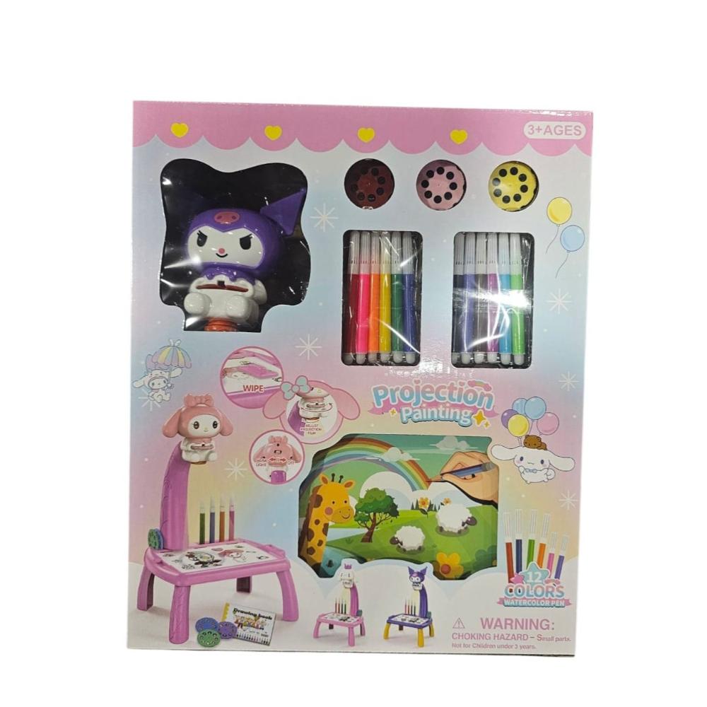 لعبة مرح جهاز رسم بشكل بروجكتر