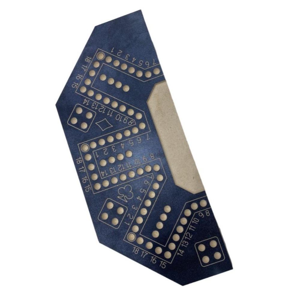 لعبة مرح لعبة جاكارو خشبية قوية 6 لاعبين مع شنطة فاخرة - 45×55 سم