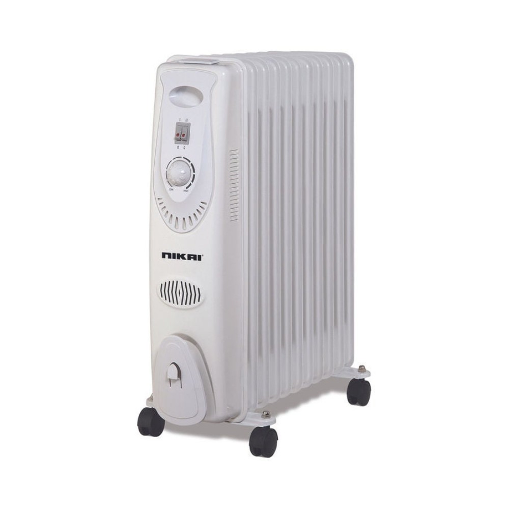 دفاية زيت نيكاي، 2000 واط، أبيض - NOH839A