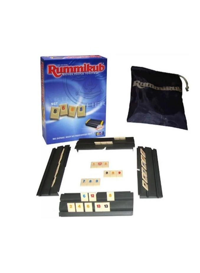 لعبة مرح لعبة جاكارو مرقمة 4 لاعبين مع شنطة مقاس 40x40 سم + لعبة روميكوب أوكي التركية