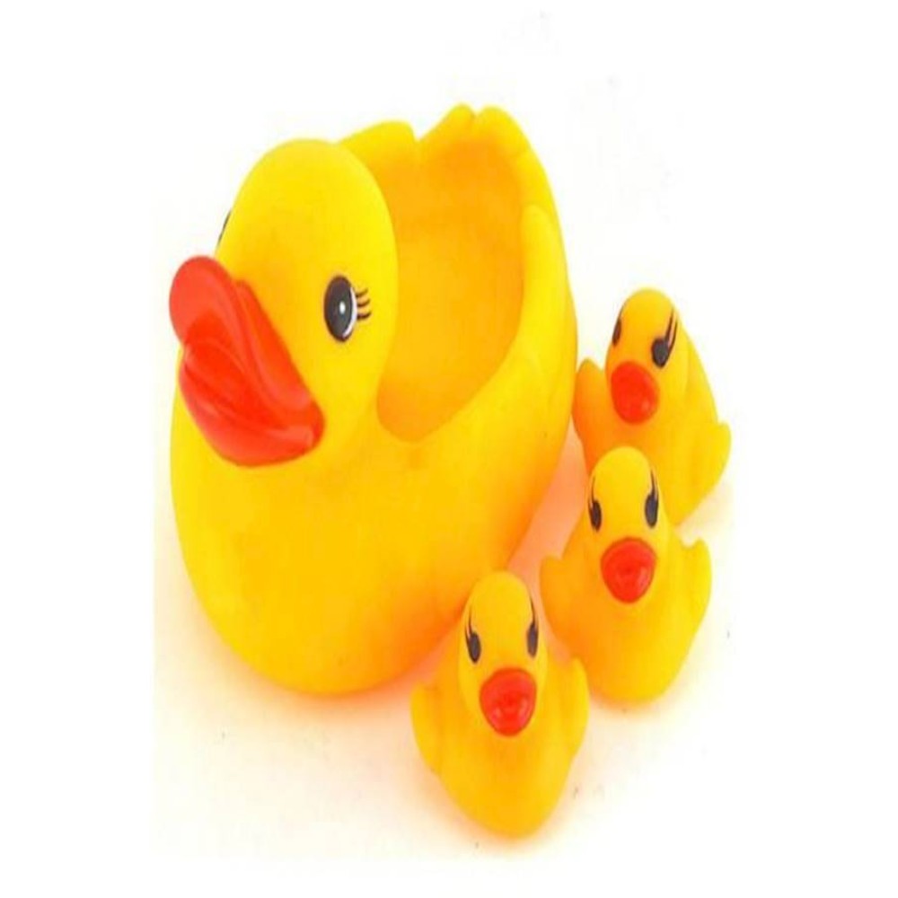  طقم ألعاب مائية بشكل بطة - 4 قطع