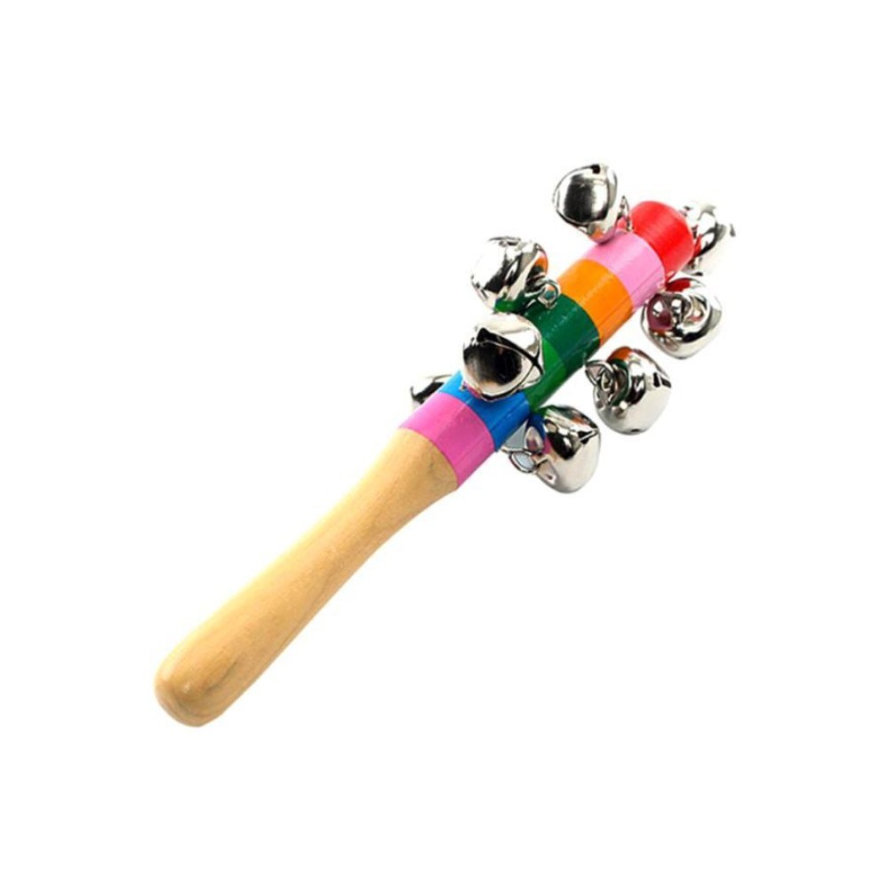 شاربدو لعبة خشخيشة بجرس قابلة للحمل