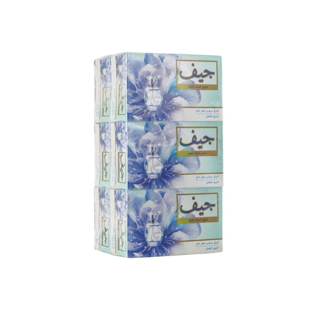 باكت صابون جيف بخلاصة زيت الماء الصافي والبابونج 6 قطع