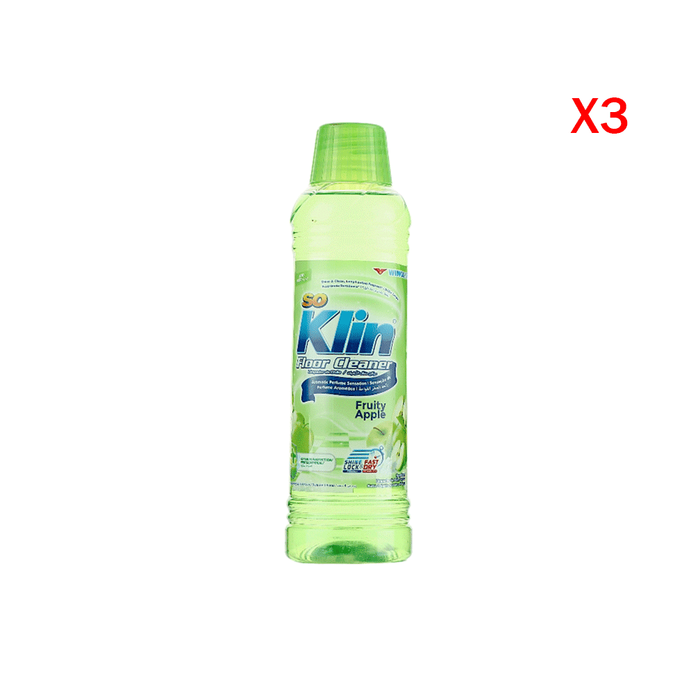 سوكلين منظف ومعطر أرضيات برائحة التفاخ 450 مل - 3 حبات