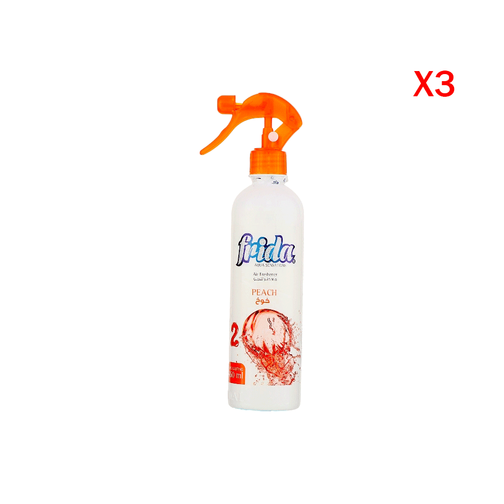 فريدا بخاخ معطر جو خوخ 460 مل - 3 حبات