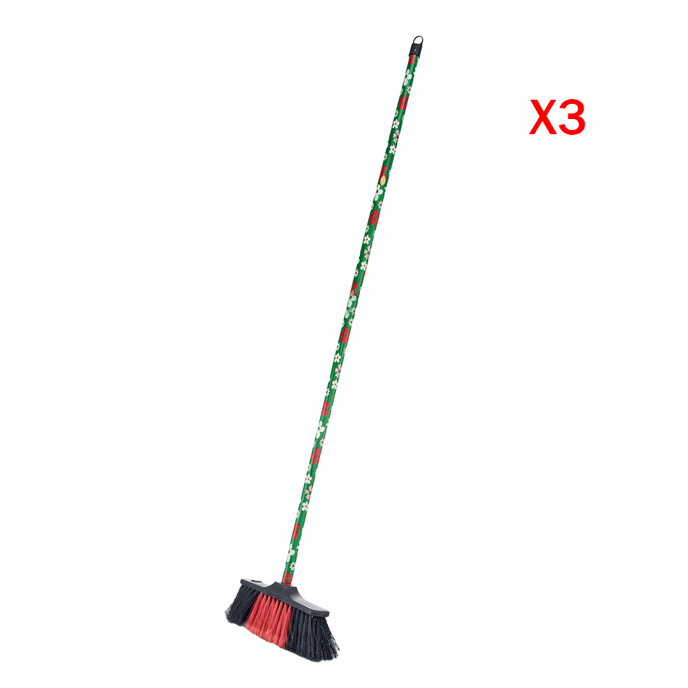 الجوهرة مكنس مع العصا  - 3 حبات