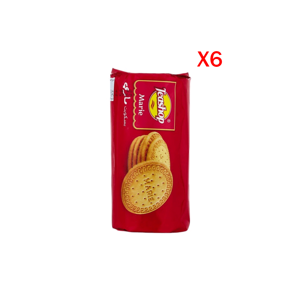 تيشوب بسكويت ماري 170 جم - 6 حبات 
