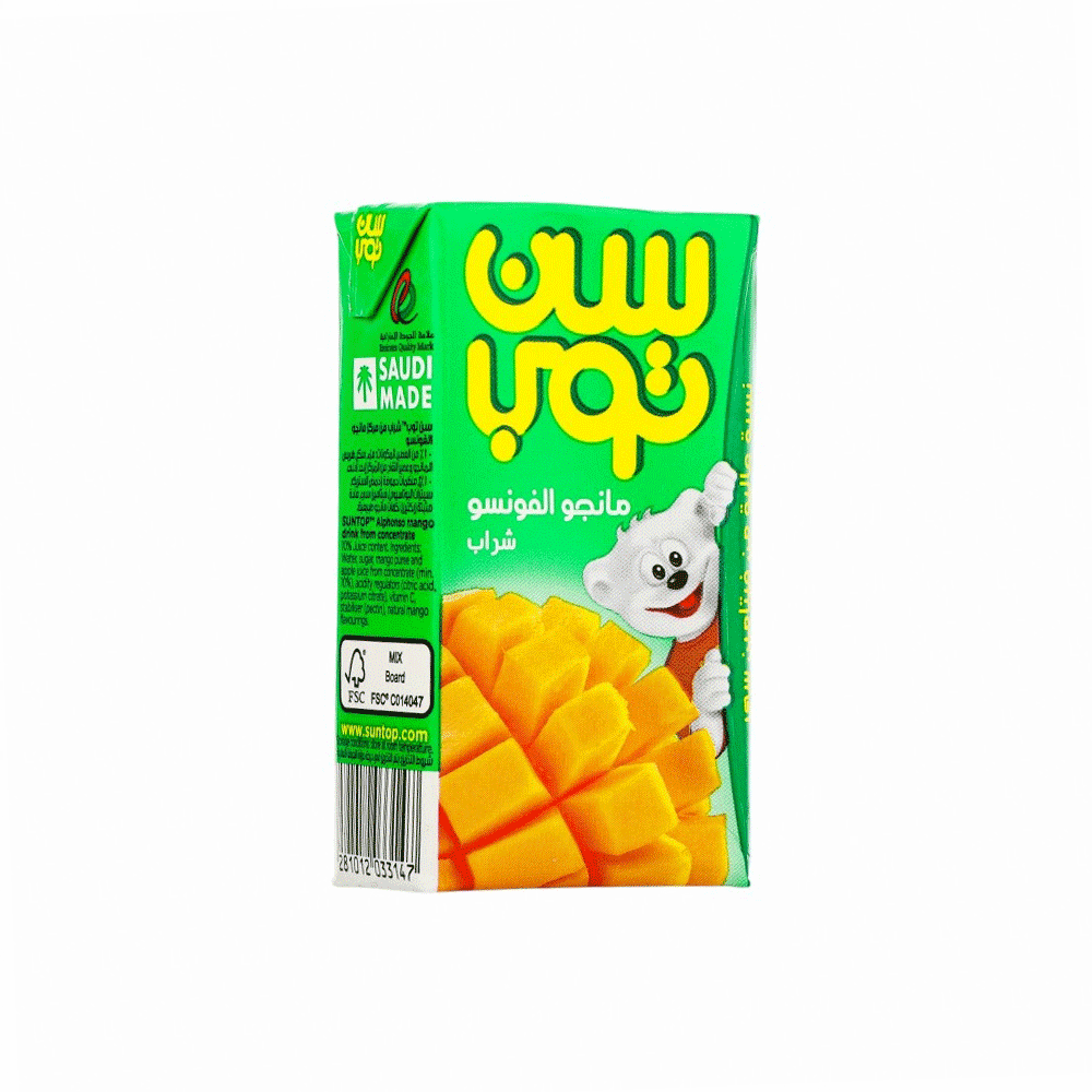 سن توب شراب مانجو الفونسو - 250 مل 