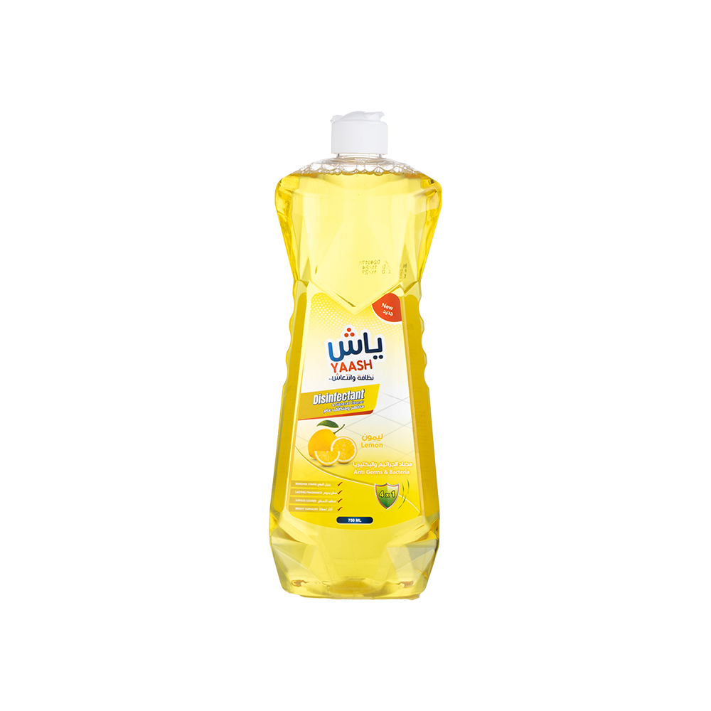 ياش مطهر و منظف عام برائحة الليمون - 750 مل 
