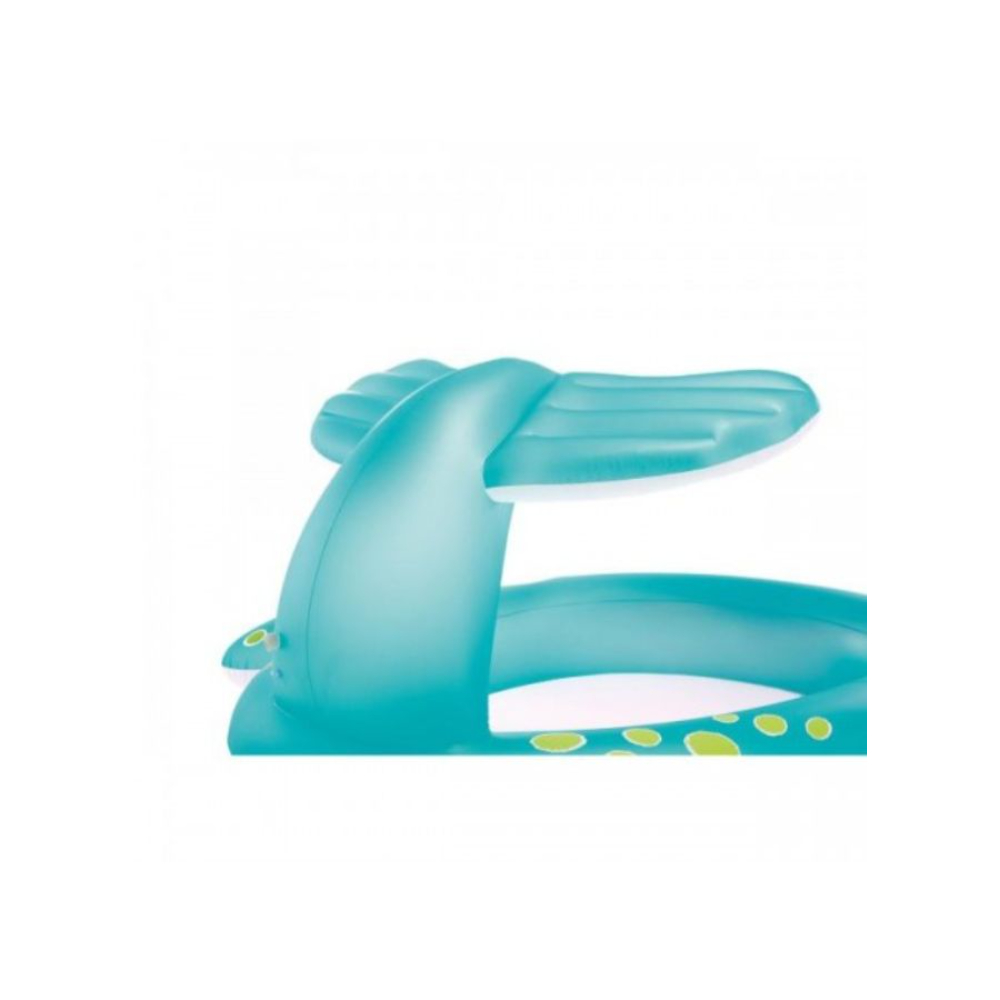  انتكس حوض سباحة قابل للنفخ بتصميم حوت - مقاس 201x196x91 سم