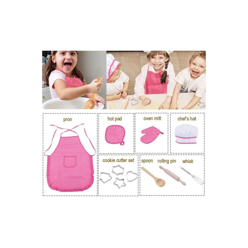 شو وو مجموعة ألعاب مطبخ للأطفال - 11 قطعة 