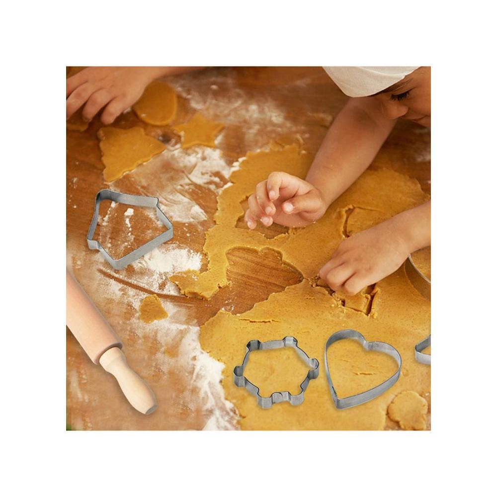 سيثيريا طقم زي طاهي للأطفال بتصميم منقط 11 قطعة - موديل NO.WQ5103