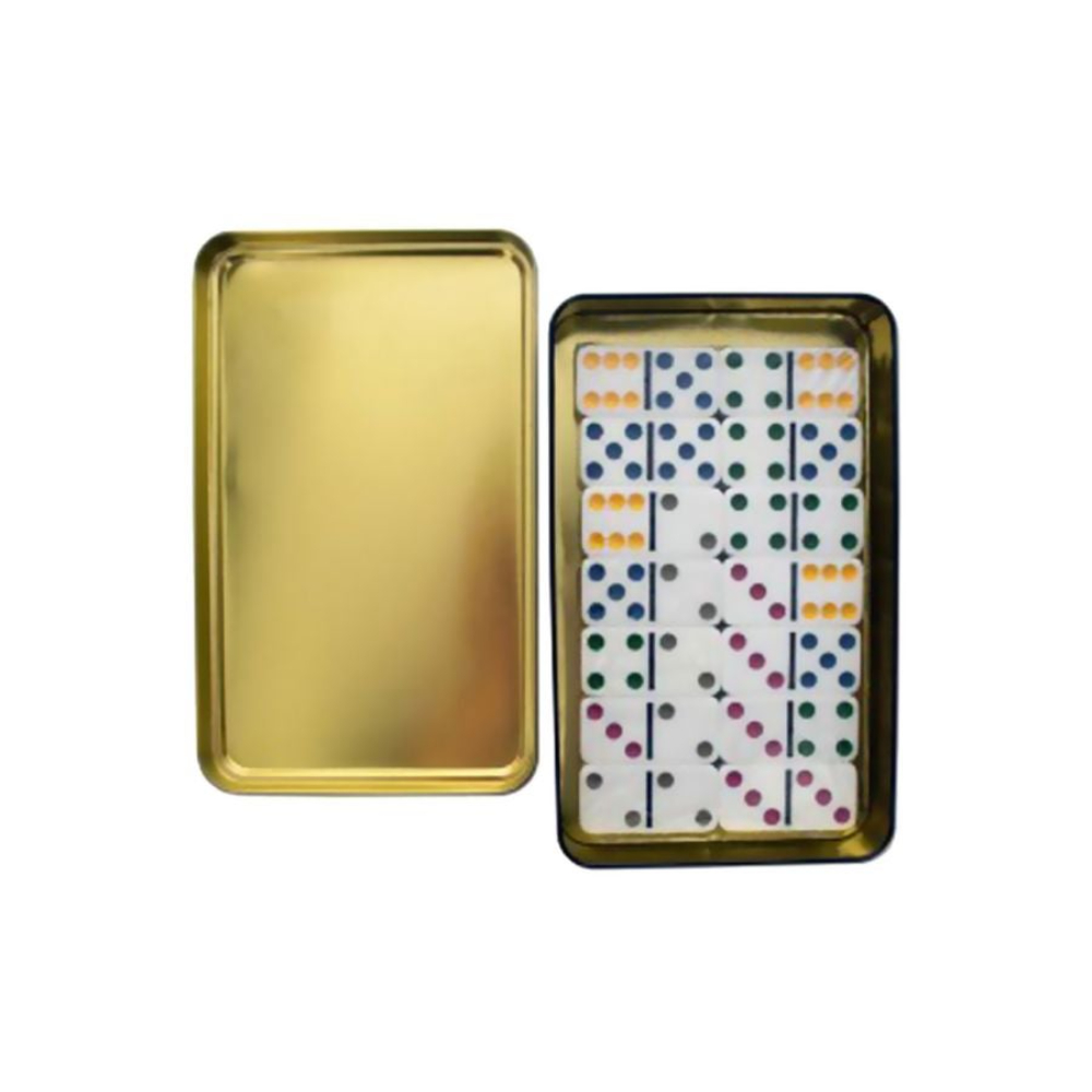 كولي إيمبورتس طقم دومينو بنقاط ملونة 28 قطع - 6 ألوان