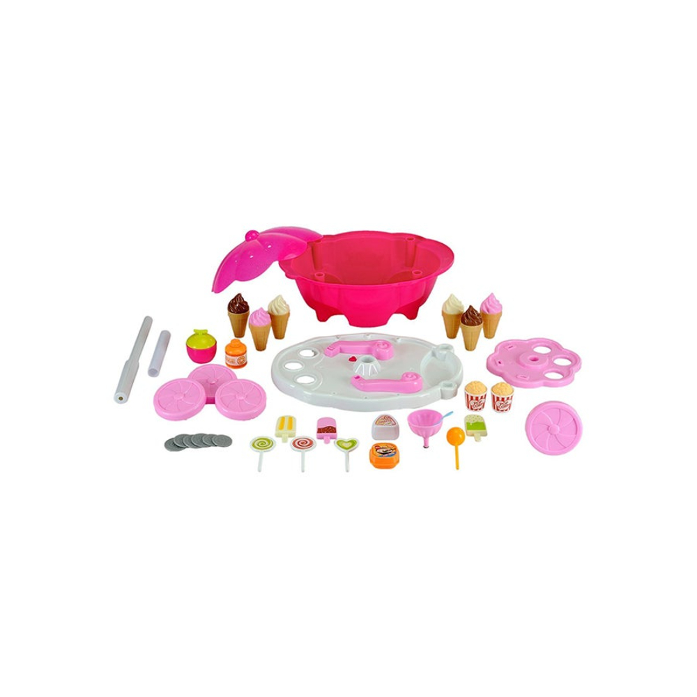ساميرا تويز عربة آيس كريم سويت كاندي - 36 قطعة