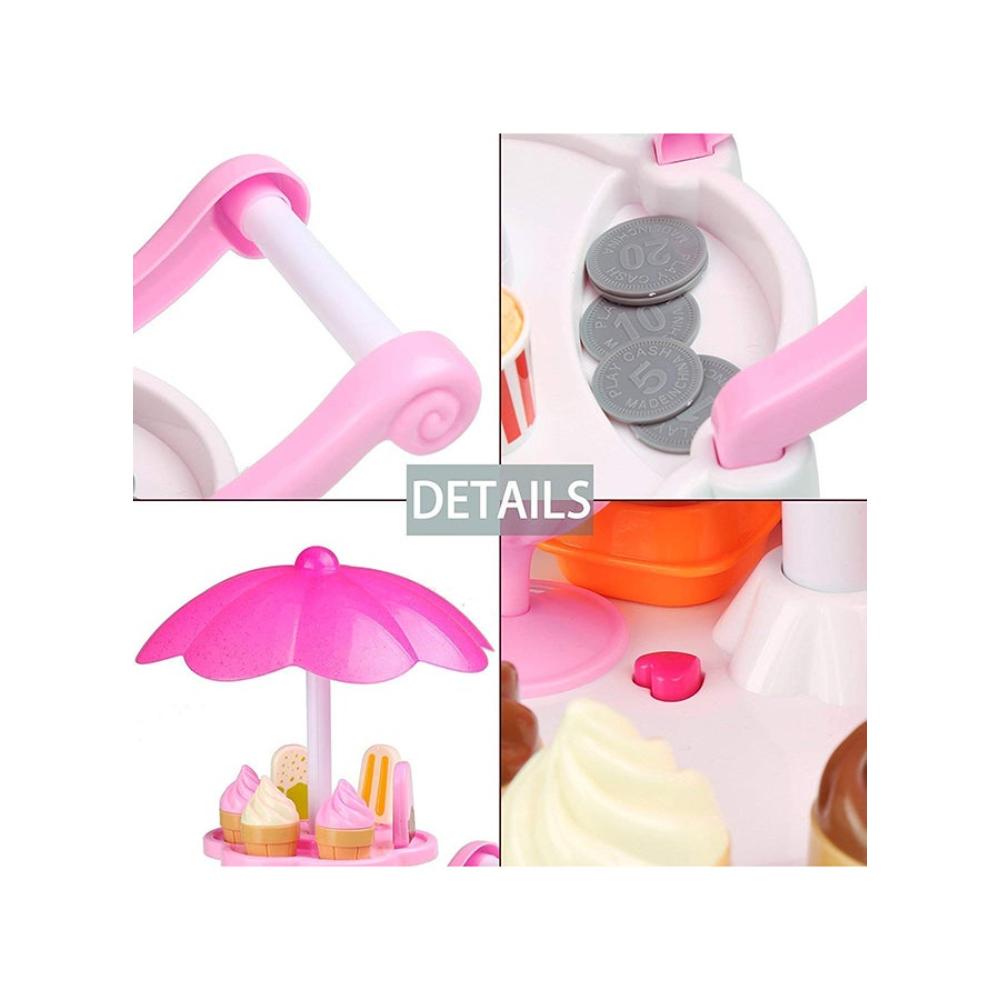 ساميرا تويز عربة آيس كريم سويت كاندي - 36 قطعة