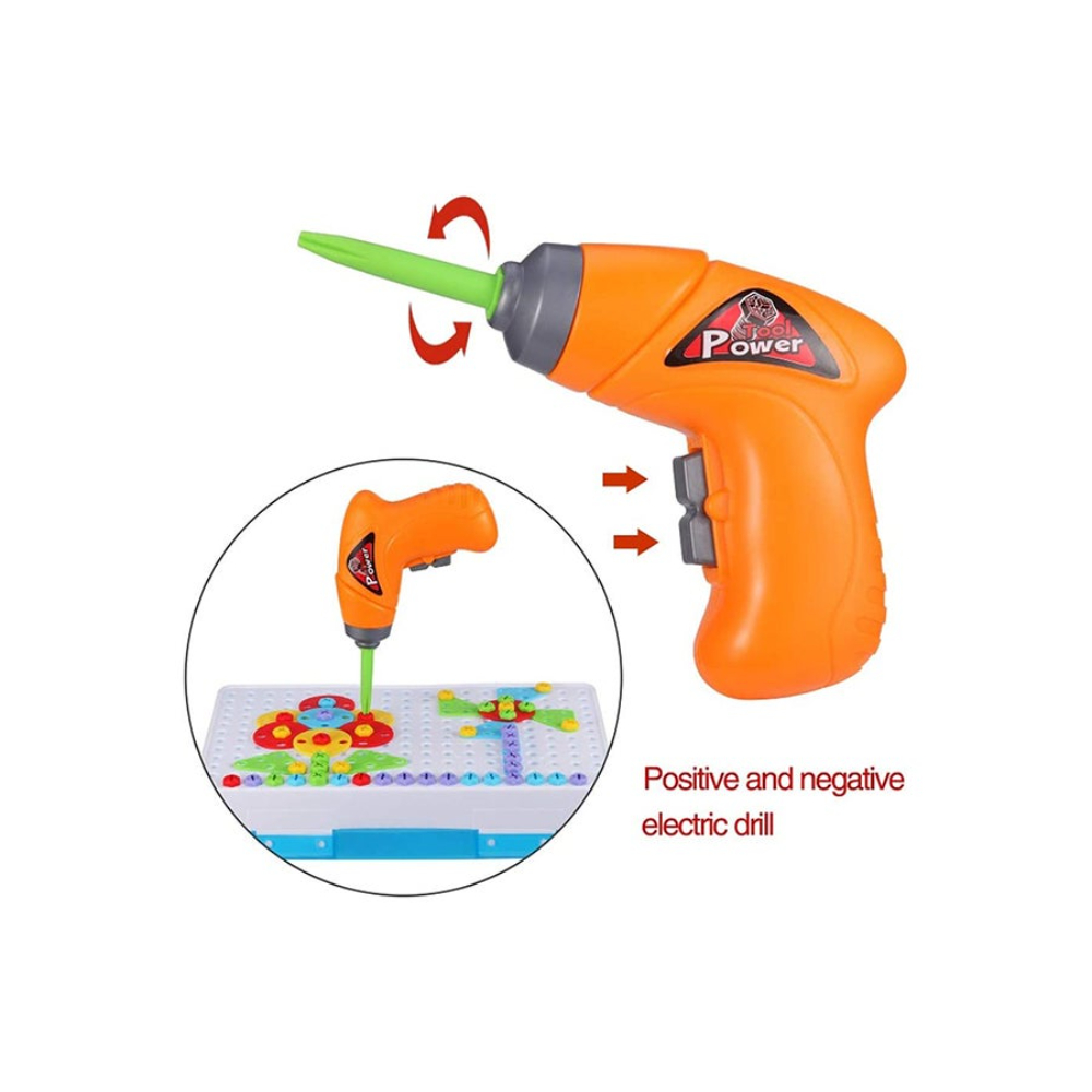  لعبة بازل ثلاثي الأبعاد شكل صامولة مثقاب كهربائي