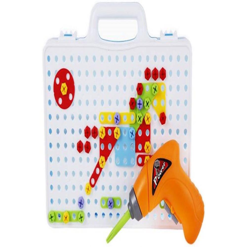  مثقاب وبراغي لعبة تجميع اللوحات