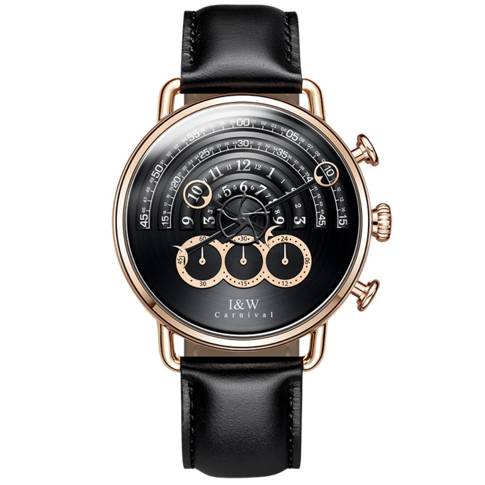 ساعة رجالية كوارتز (بطارية )