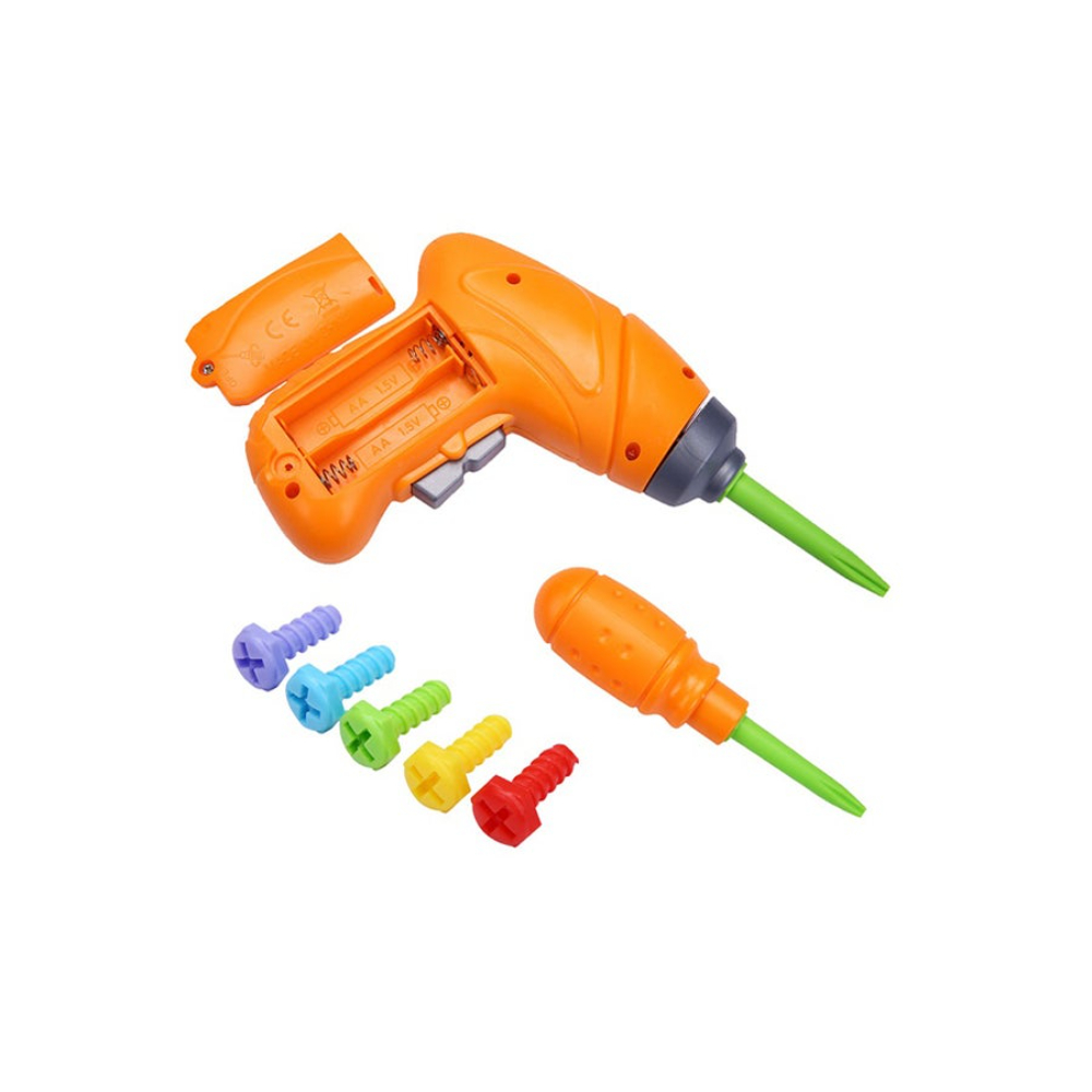 سيثيريا لعبة تركيب براغي مع مثقاب كهربائي - 144 قطعة