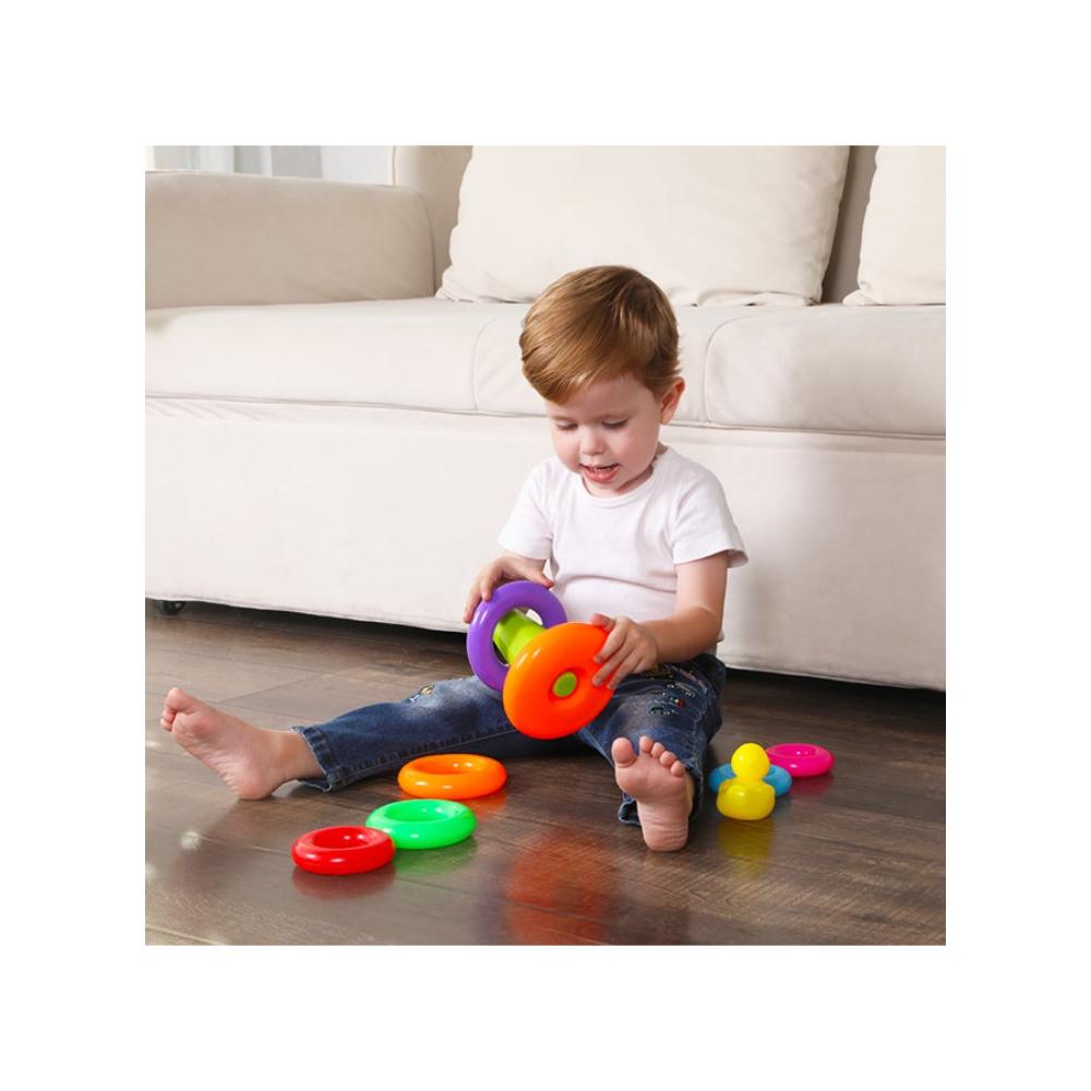  حقيبة شبكية دائرية بتصميم بطة - 9 قطع 