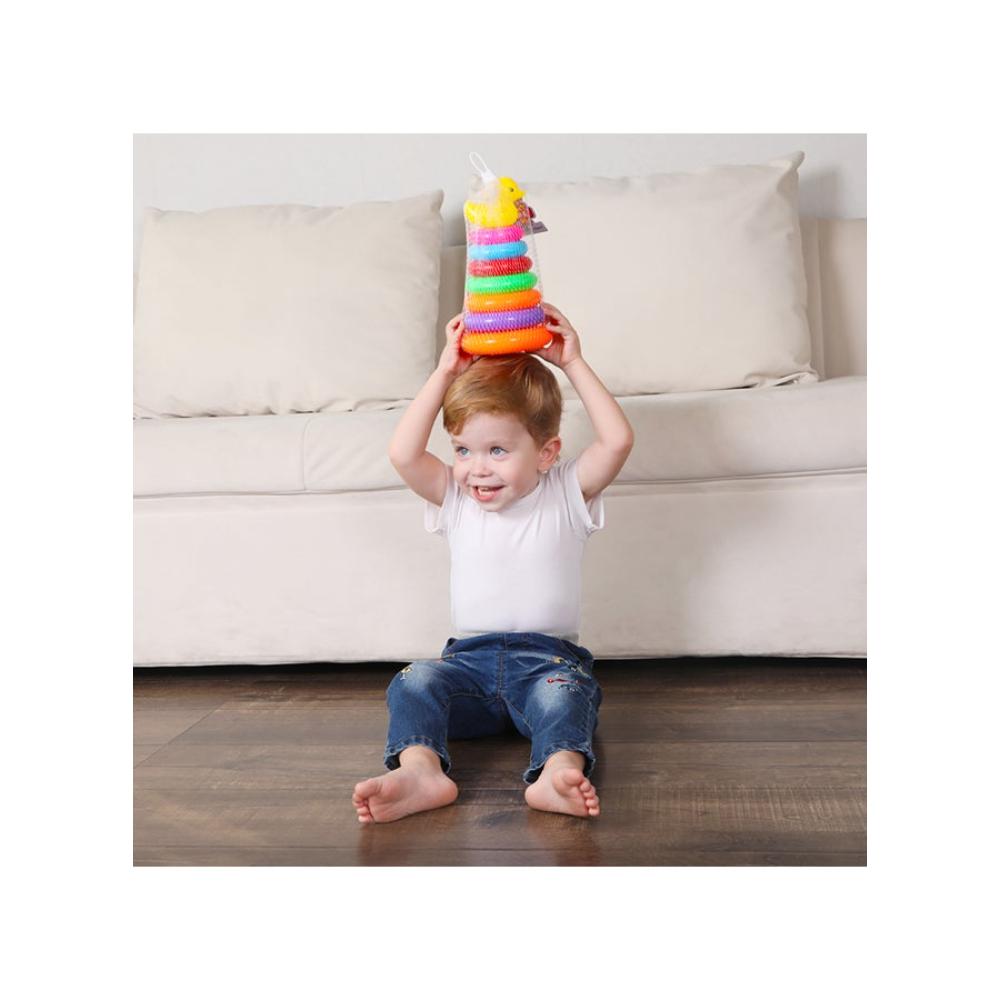  حقيبة شبكية دائرية بتصميم بطة - 9 قطع 