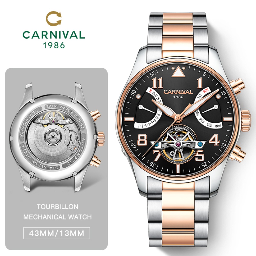 ساعة رجالية أوتوماتيكية