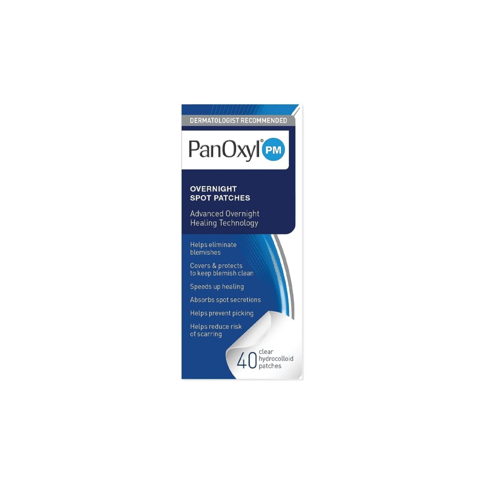 لصقات بان أوكسيـل الليلية لعلاج الحبوب - 40 لصقة