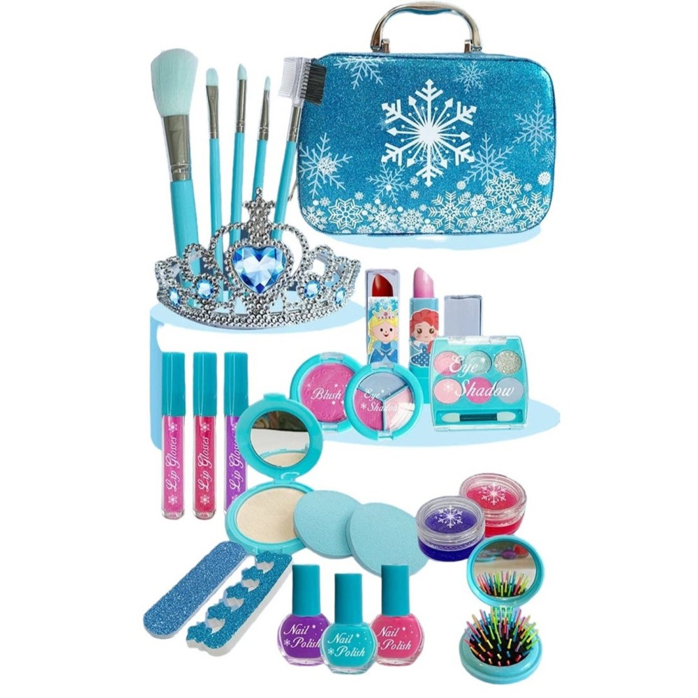 مجموعة مكياج للأطفال بتصميم يونيكورن