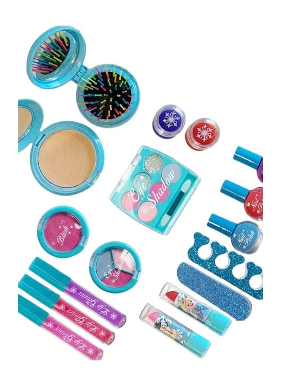 لعبة مرح مجموعة مكياج للفتيات قابلة للغسل للبنات