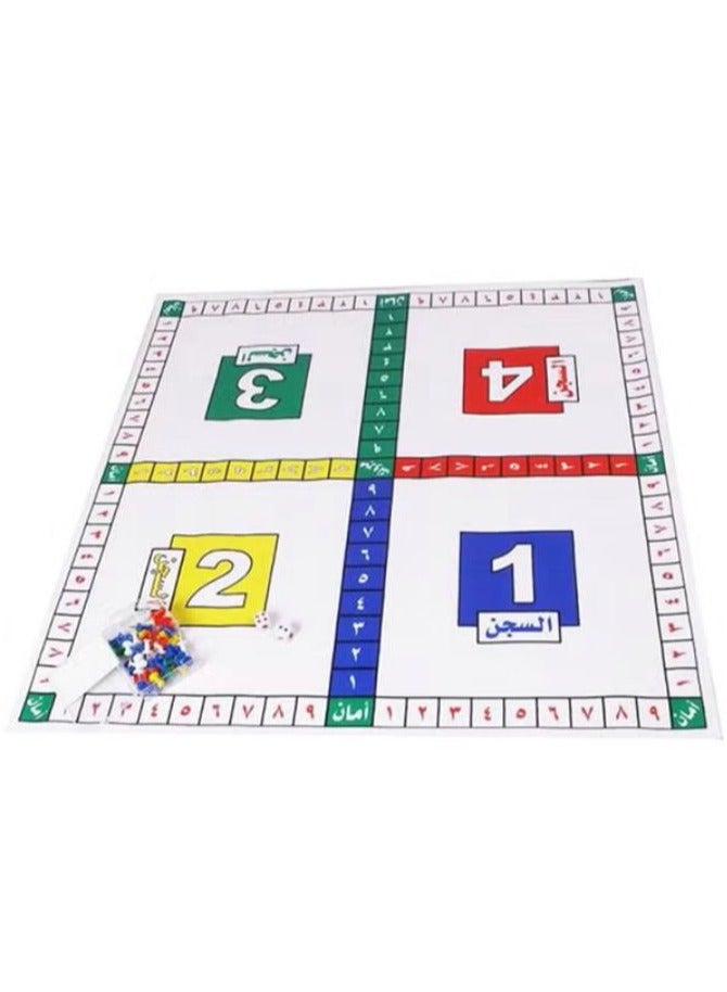 لعبة مرح ورقة لعبة الشيش - 60x60 سم