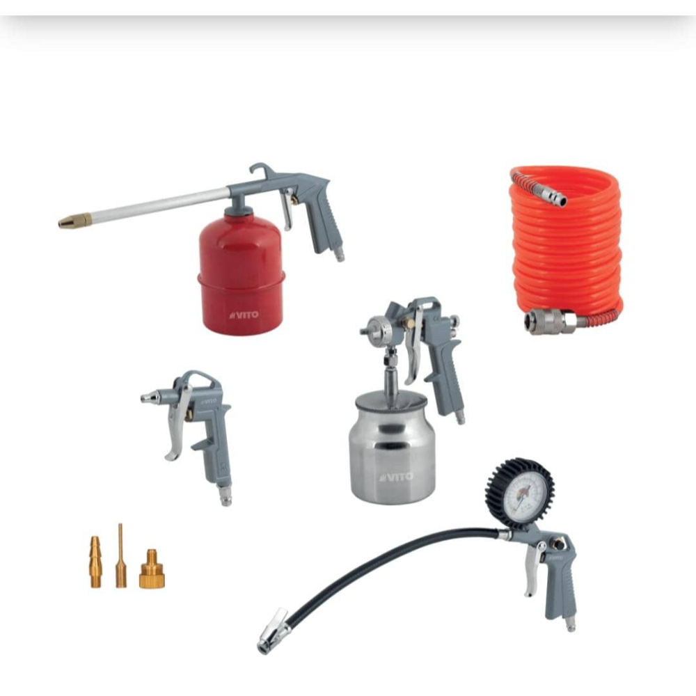 مسدس رنج فيتو مع مجموعة أدوات هوائية