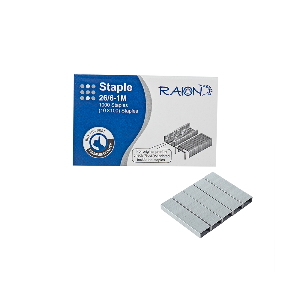 رايون دبابيس دباسة مقاس 26*6 ملم - 1000 دبوس