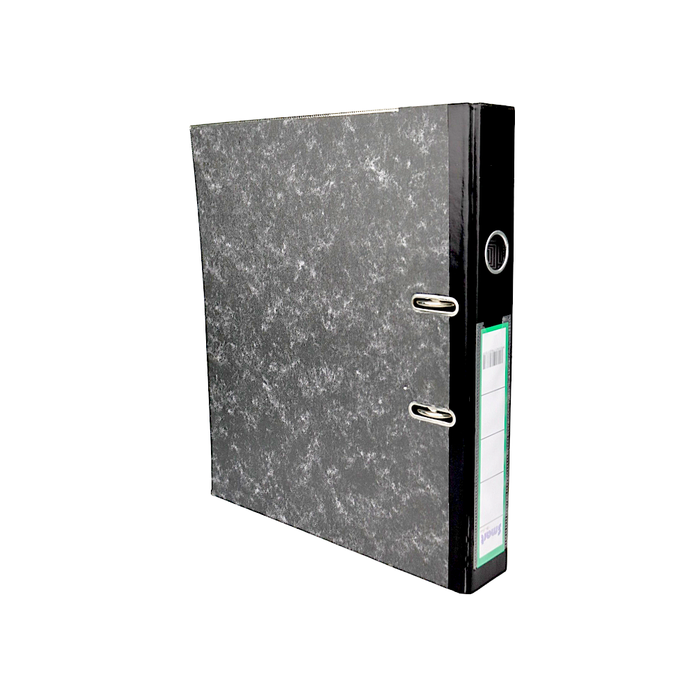 سمارت ملف أوراق بلاستيكي حجم A4 - أسود