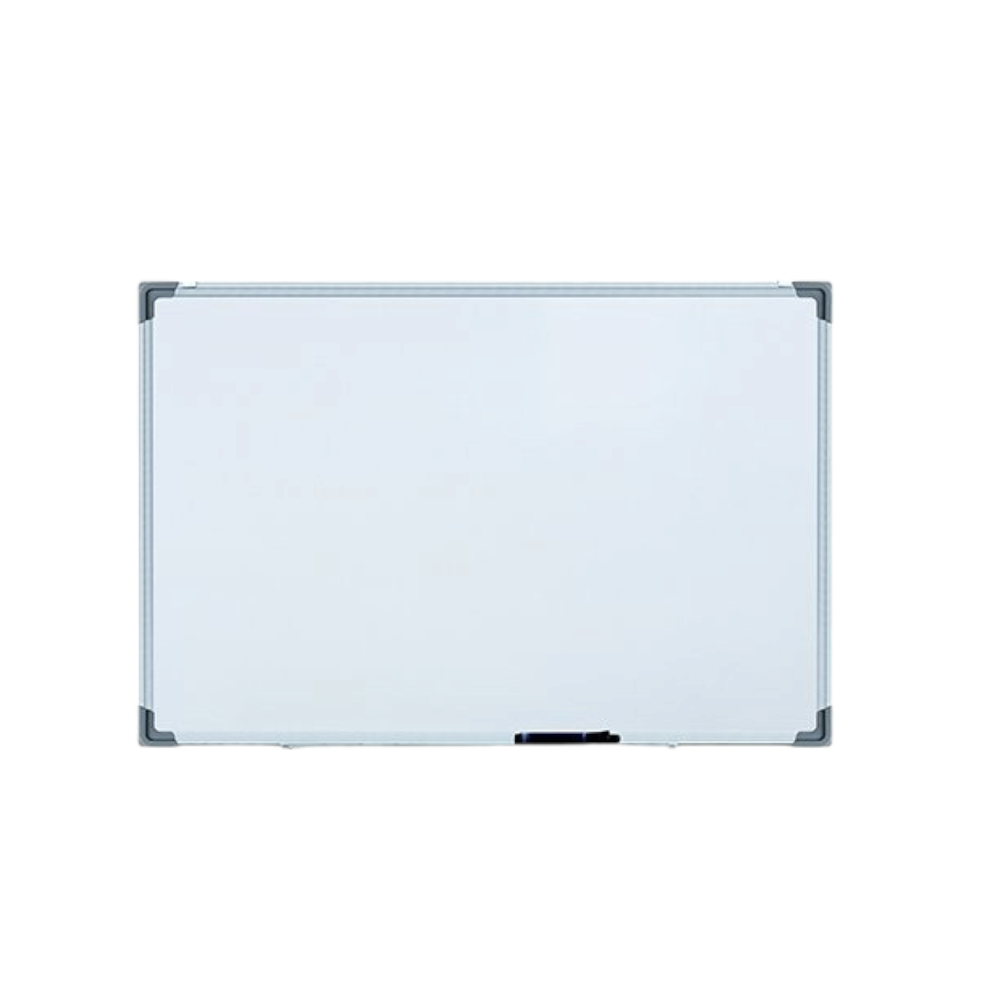 سبورة بيضاء جانب واحد ألومنيوم 90 سم × 120 سم موديل TPE-WBM1304