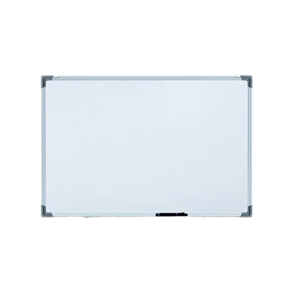 سبورة بيضاء جانب واحد مقاس 100×200 سم 