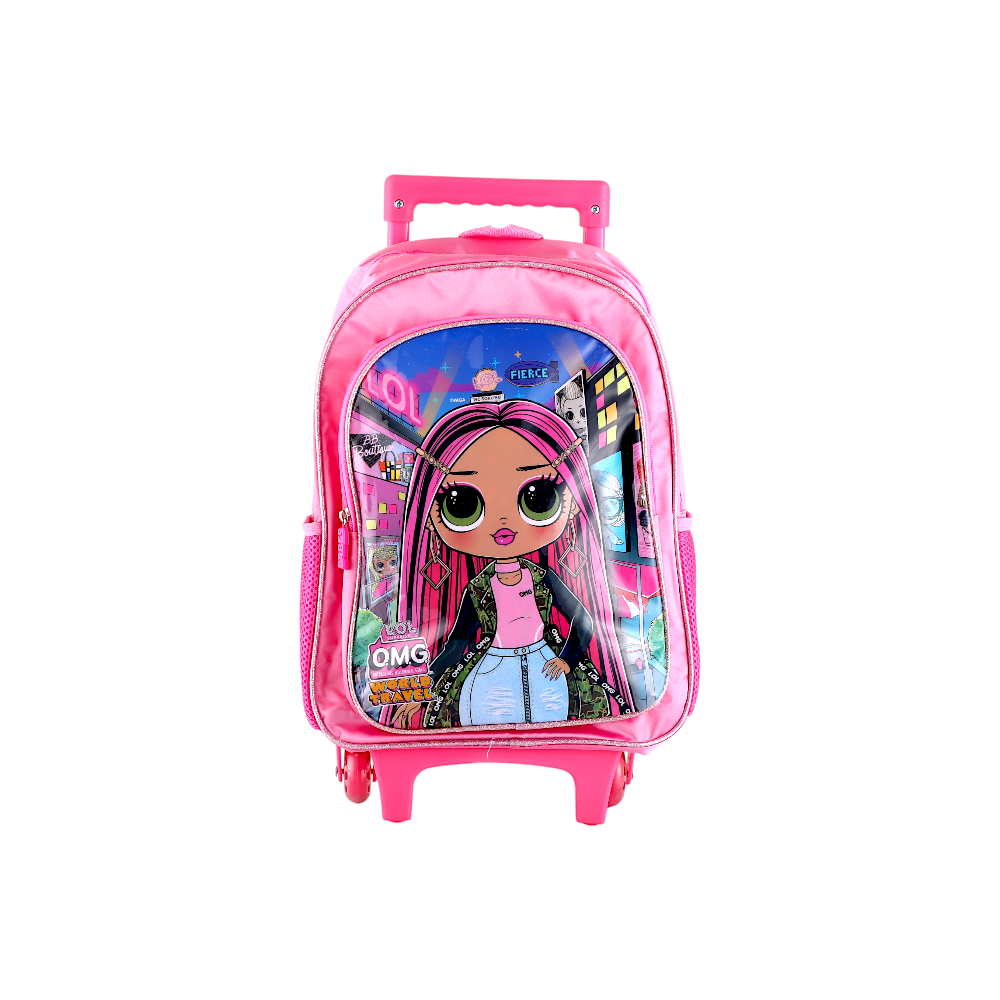 لول سبرايز مجموعة حقيبة مدرسية متكاملة للبنات - 5 قطع