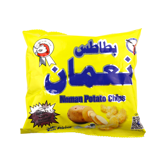 نعمان بطاطس بنكهة الملح - 11 جم