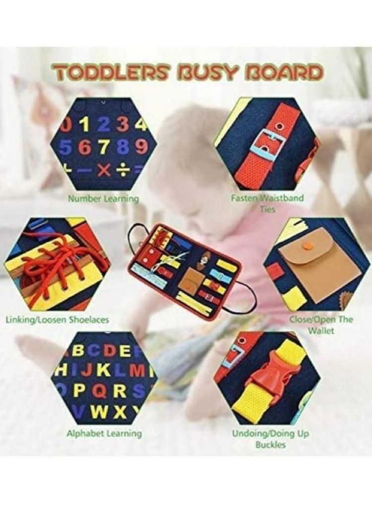  العاب حسية تعليمية إتقان ارتداء الملابس لمرحلة ما قبل المدرسة - موديل k5345