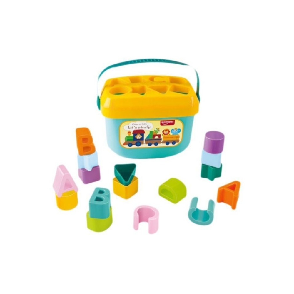 هوانجر لعبة مكعبات تعليمية للأطفال - 16 قطعة