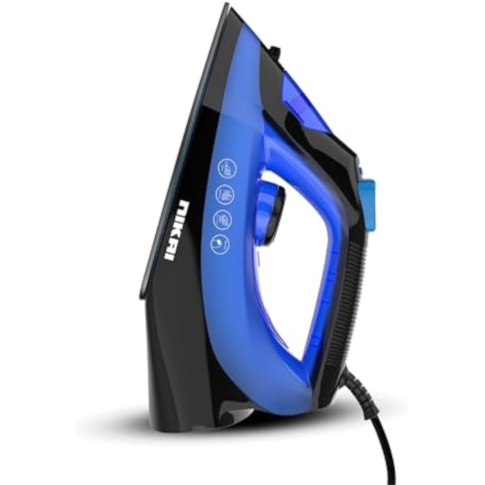 مكواة بخار نيكاي، 1600 واط، 280 مل، قاعدة غير لاصقة - NSI858AX