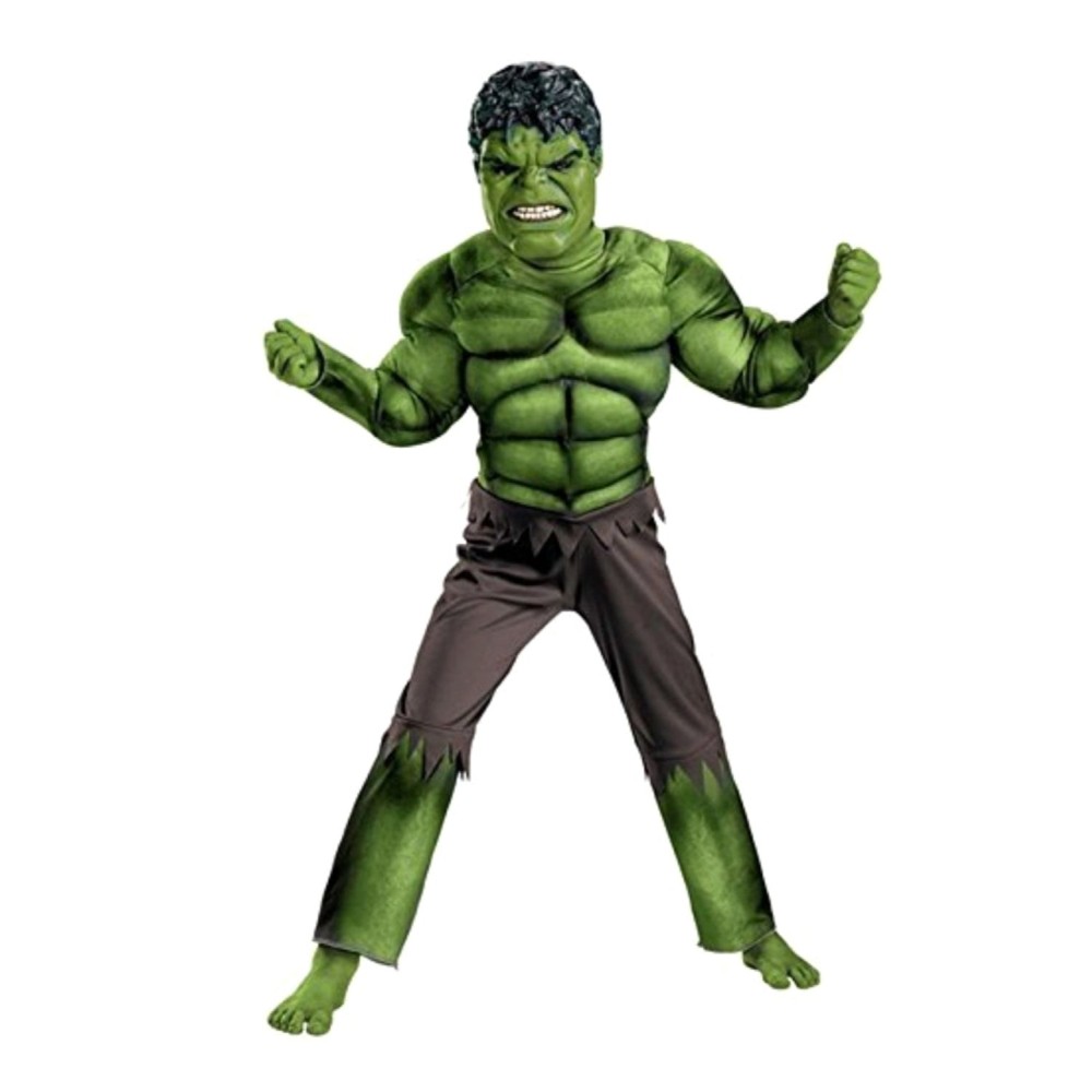 فانسي دريسويل زي هالك للأطفال عمر 7-9 سنوات