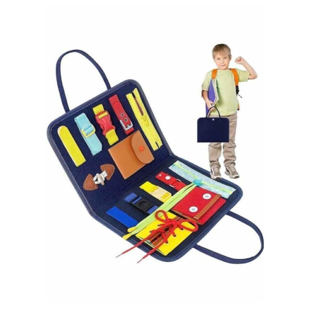  العاب حسية تعليمية إتقان ارتداء الملابس لمرحلة ما قبل المدرسة - موديل k5345