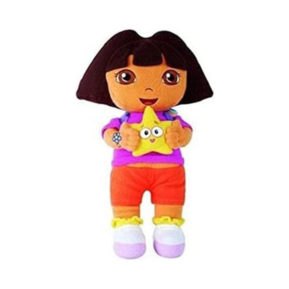 دمية محشوة قطن لشخصية دورا للبنات - صغيرة الحجم وردية - موديل TC-853201-9