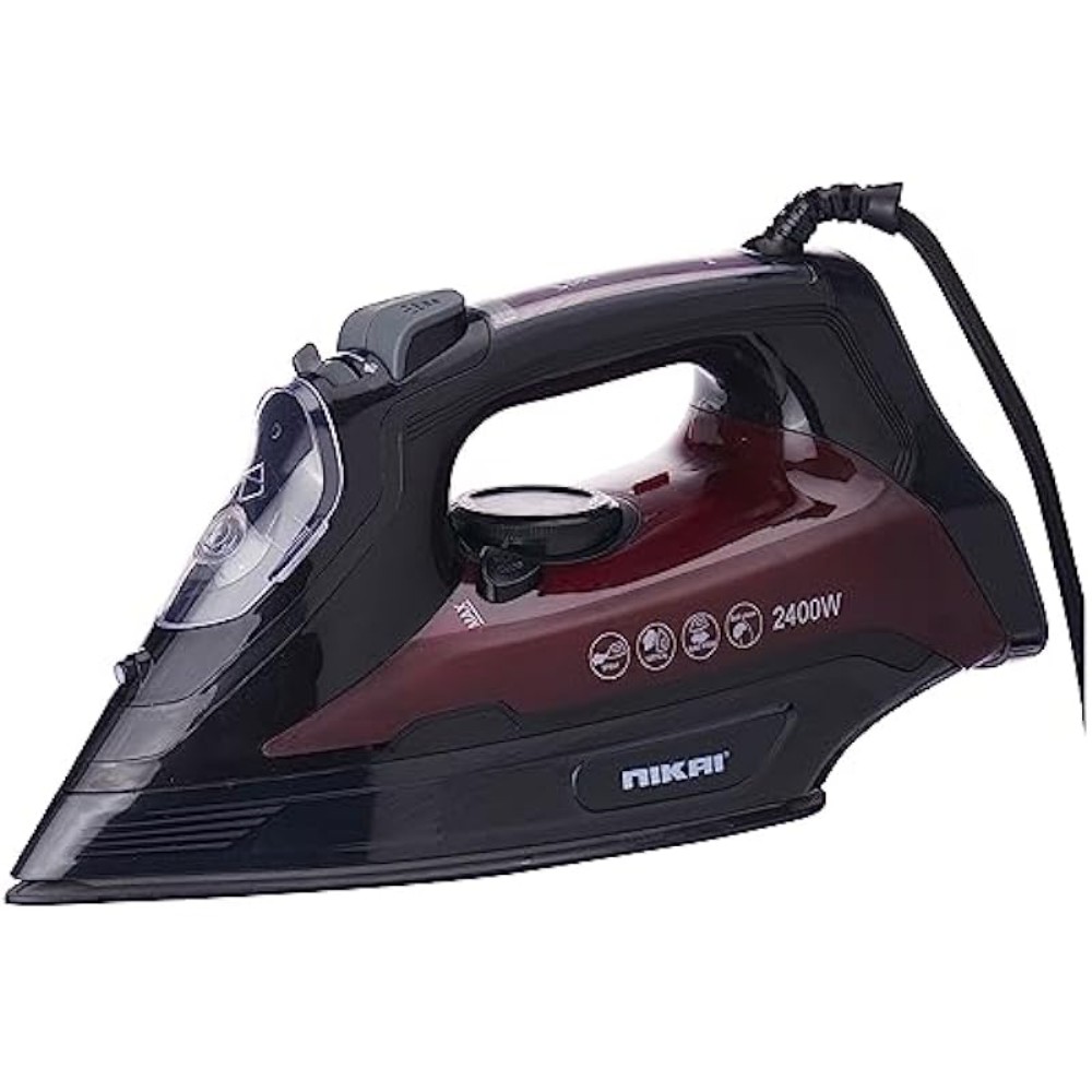 مكواة بخار نيكاي، 2400 واط، 360 مل، تنظيف ذاتي - NSI707TS