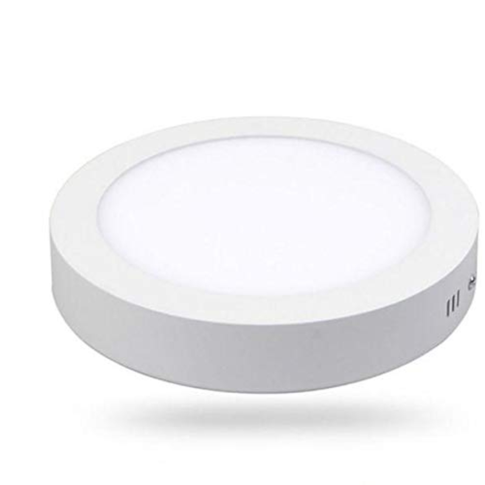 لمبات ديكور صحن 12 وات، درجة اللون 4500 كلفن، قوة إضاءة 800 لومن، عمر 25000 ساعة LED