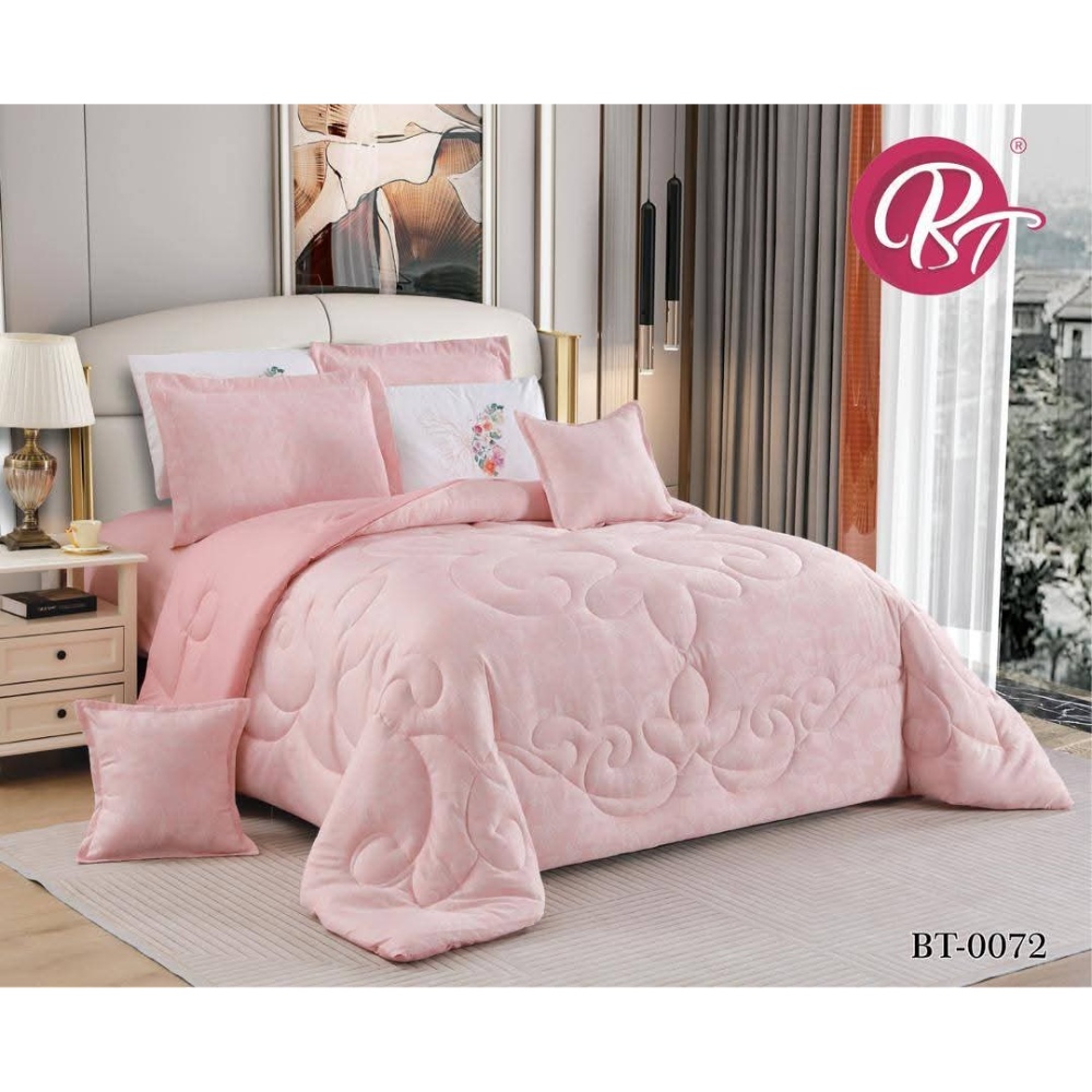 لحاف قطن عرائسي نفرين مطرز 10 قطع260*240