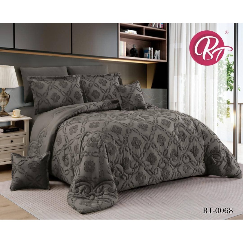 لحاف قطن عرائسي نفرين مطرز 10 قطع260*240