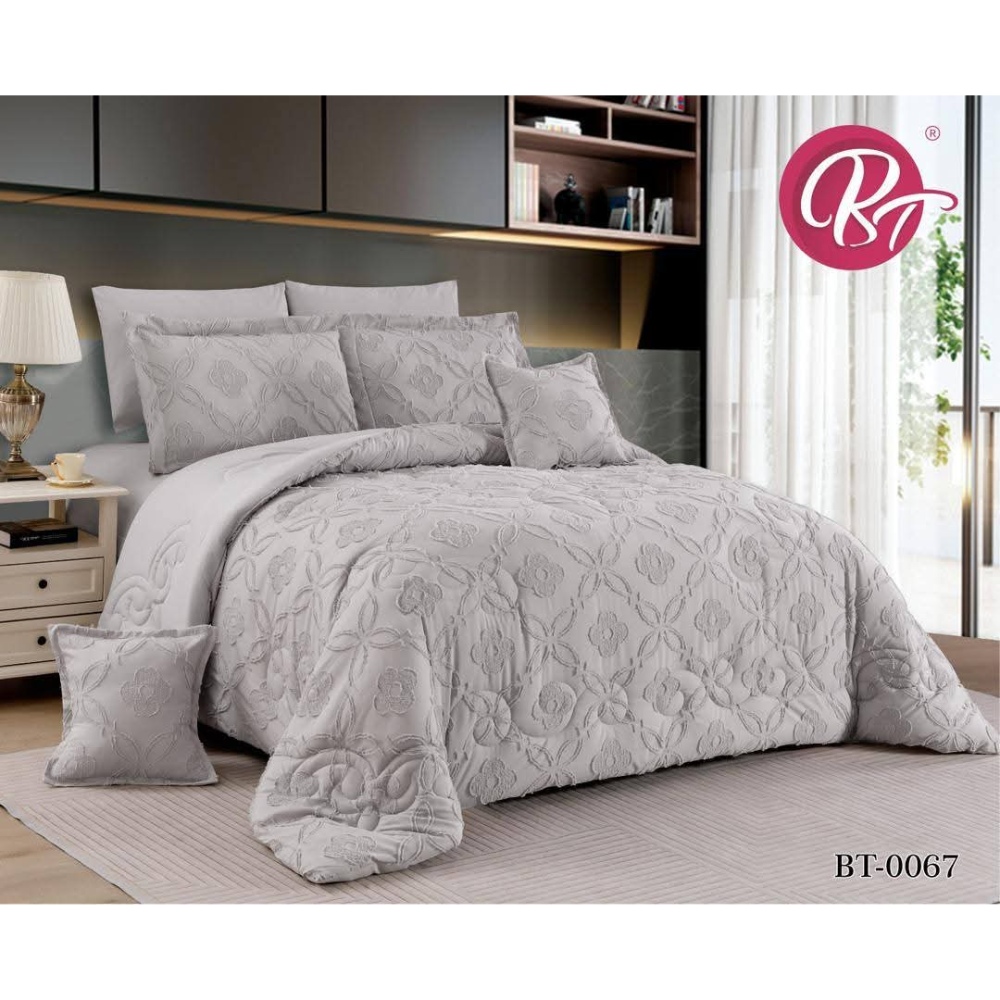 لحاف قطن عرائسي نفرين مطرز 10 قطع260*240