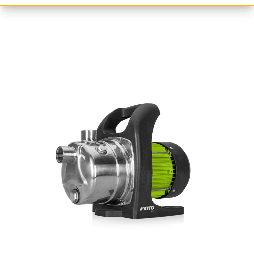 مضخة فيتو نفاثة للحدائق من الفولاذ المقاوم للصدأ 800وات