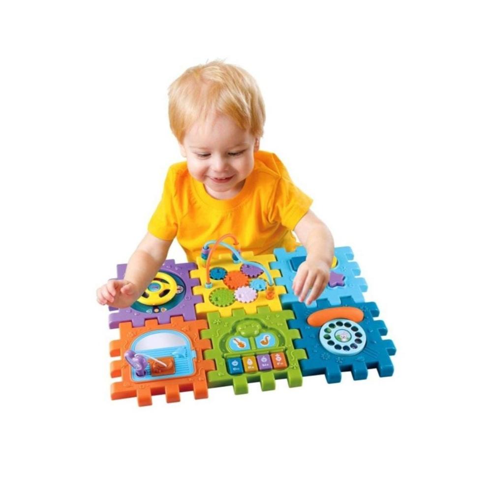  مكعبات منزلية تعليمية للأطفال متعددة الألوان - موديل 18